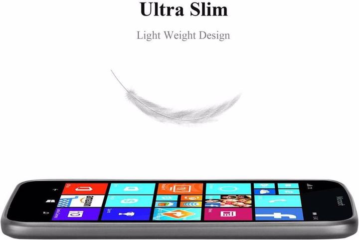 Image du produit Cadorabo Couverture métallique mate TPU (Microsoft Lumia 640 XL)
