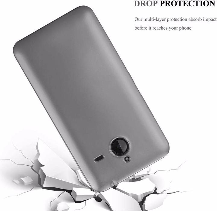 Image du produit Cadorabo Couverture métallique mate TPU (Microsoft Lumia 640 XL)