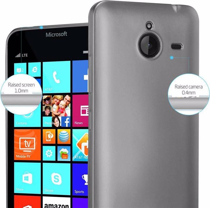 Image du produit Cadorabo Couverture métallique mate TPU (Microsoft Lumia 640 XL)