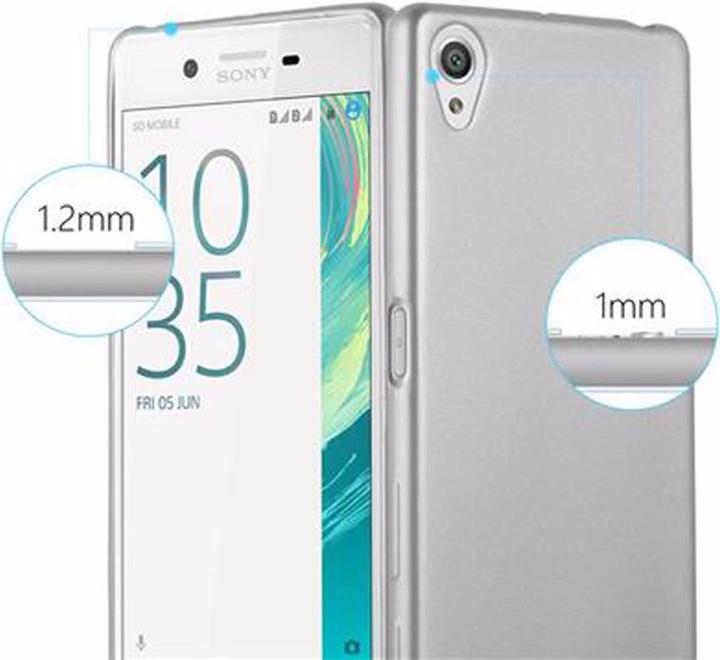 Produktbild Cadorabo TPU Matt Metallic Cover (Sony Xperia X)