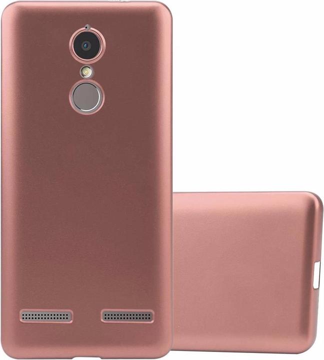 Actual product image Cadorabo TPU Matt Metallic Cover (lg K6, Lenovo K6 Power)