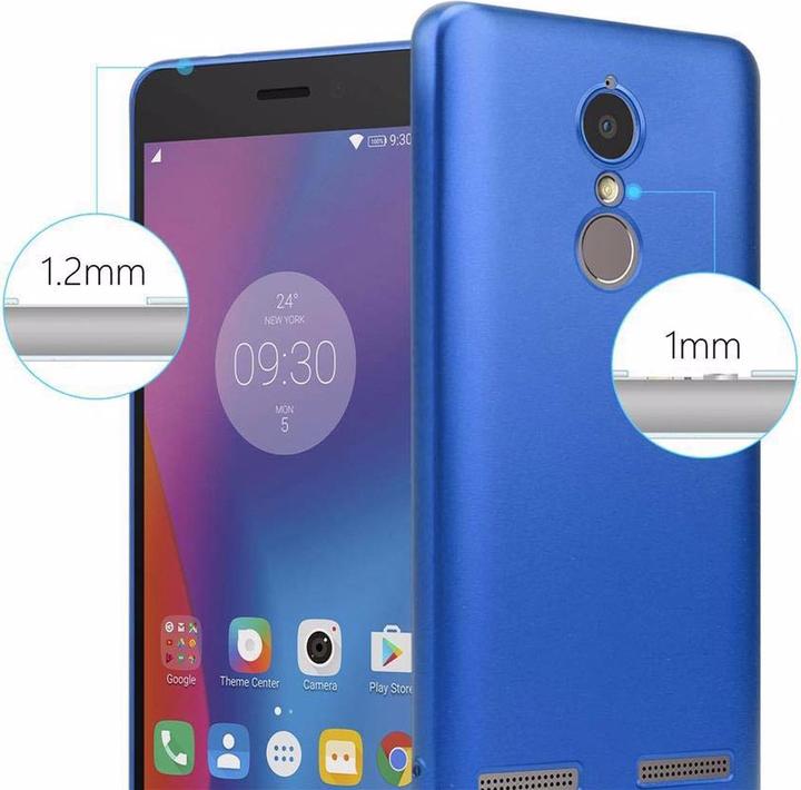 Actual product image Cadorabo TPU Matt Metallic Cover (Lenovo K6 Power, lg K6)