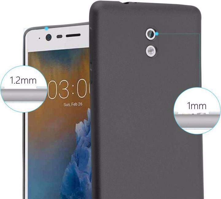 Image du produit Cadorabo Couverture métallique mate TPU (Samsung Galaxy J3 2017 (version US))