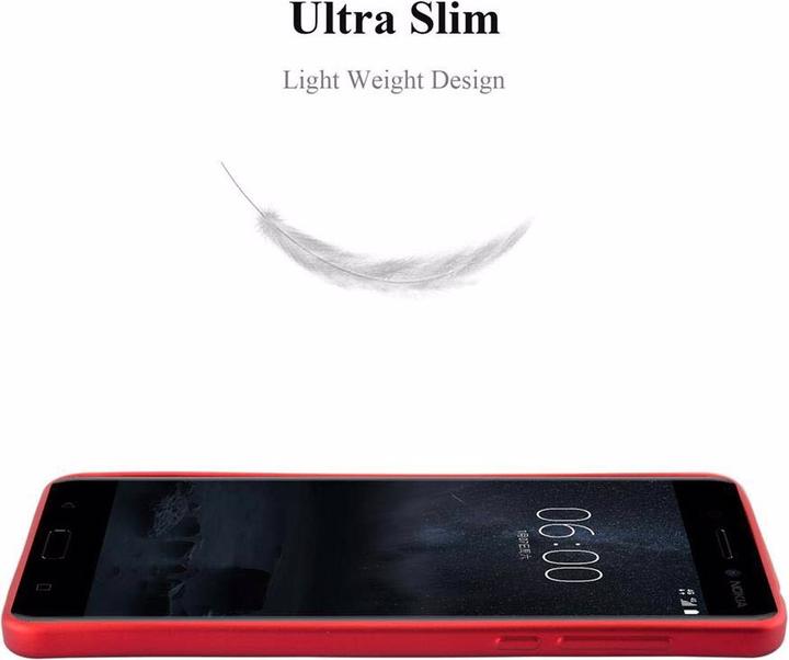 Image du produit Cadorabo Couverture métallique mate TPU (Huawei Y6 (2017))