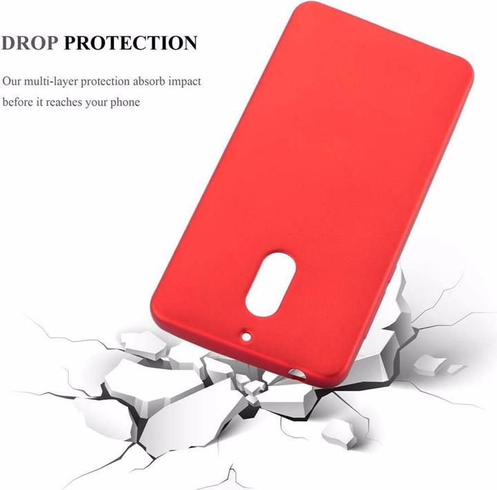 Image du produit Cadorabo Couverture métallique mate TPU (Huawei Y6 (2017))