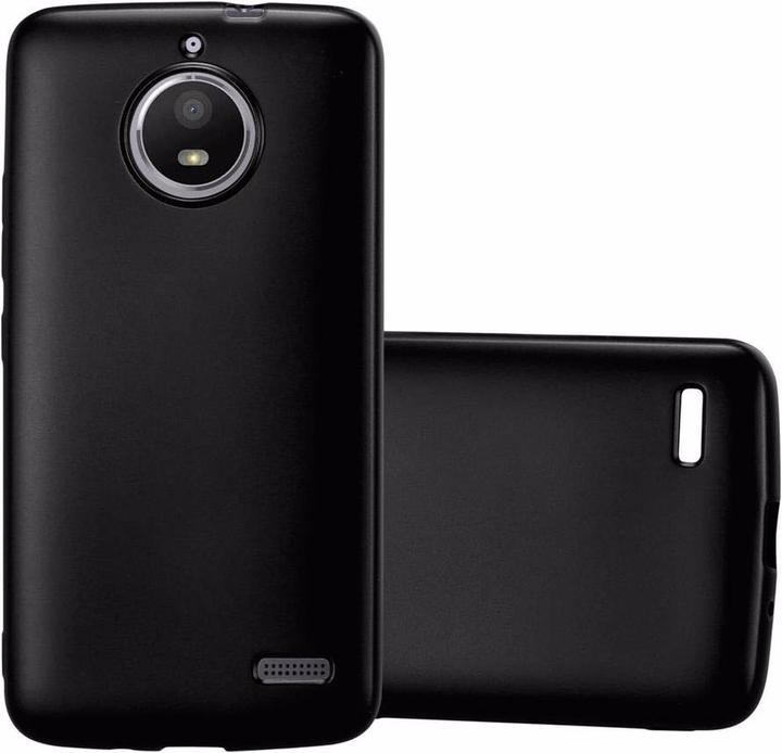 Actual product image Cadorabo TPU Matt Metallic Cover (Motorola Moto E4)