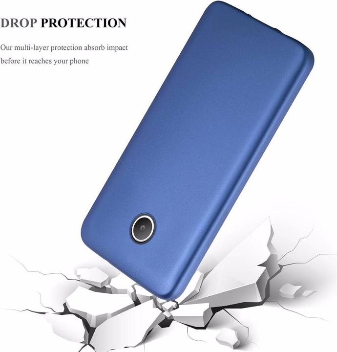 Image du produit Cadorabo Couverture métallique mate TPU (Huawei Ascend Y330, Huawei Ascend Y360)