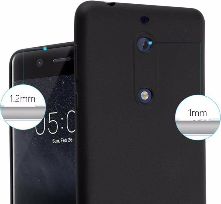 Immagine prodotto Cadorabo Copertura metallica opaca in TPU (Huawei Y5 (2017))