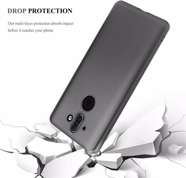 Immagine prodotto Cadorabo Copertura metallica opaca in TPU (Nokia 8 Scirocco)