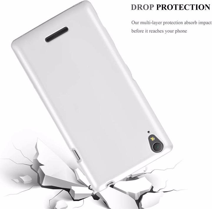 Image du produit Cadorabo Couverture métallique mate TPU (Sony Xperia T2 Ultra)