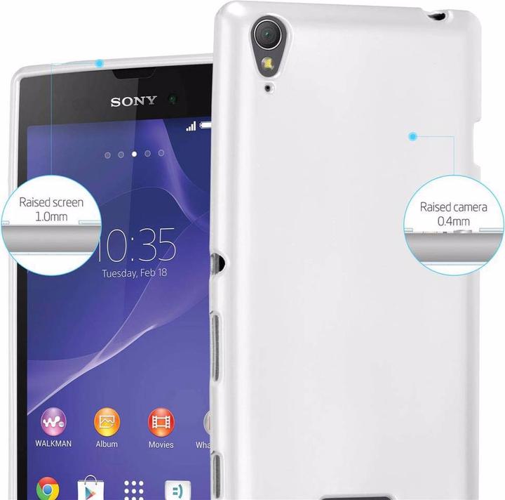 Image du produit Cadorabo Couverture métallique mate TPU (Sony Xperia T2 Ultra)