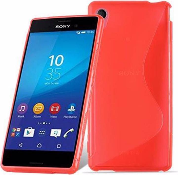 Produktbild Cadorabo TPU S-Line Cover (Sony Xperia M4 Aqua)