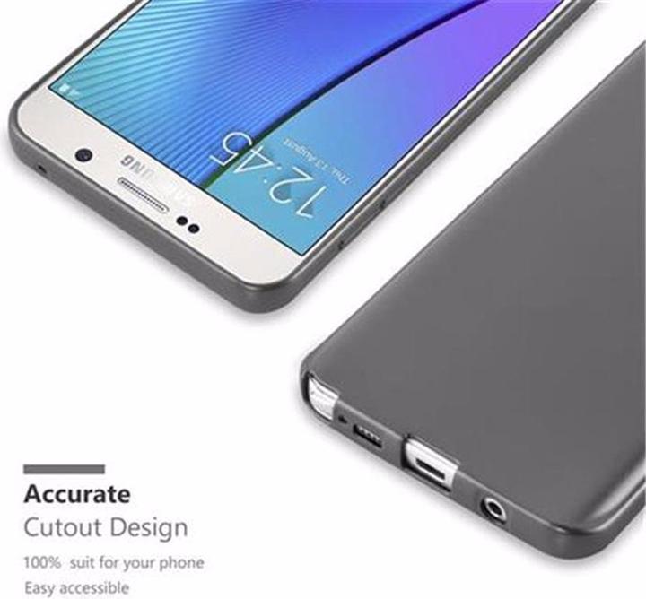 Image du produit Cadorabo Couverture métallique mate TPU (Samsung Galaxy Note 5)