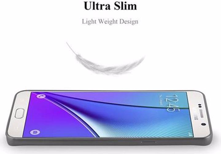 Image du produit Cadorabo Couverture métallique mate TPU (Samsung Galaxy Note 5)