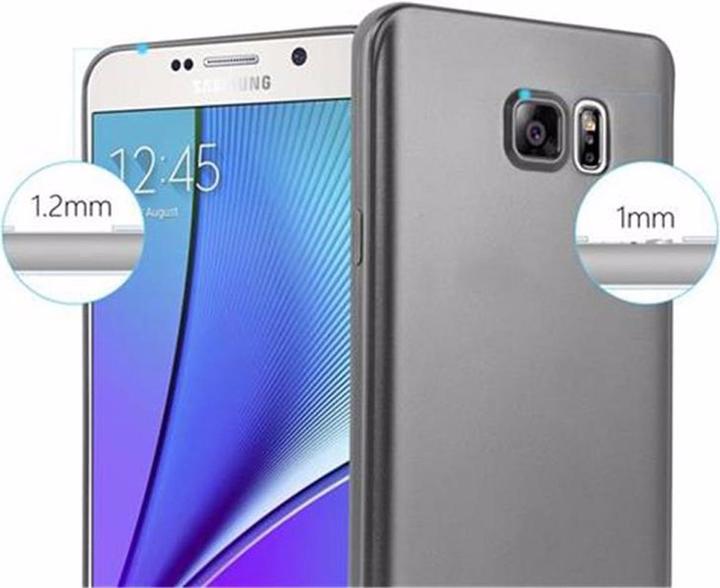 Image du produit Cadorabo Couverture métallique mate TPU (Samsung Galaxy Note 5)