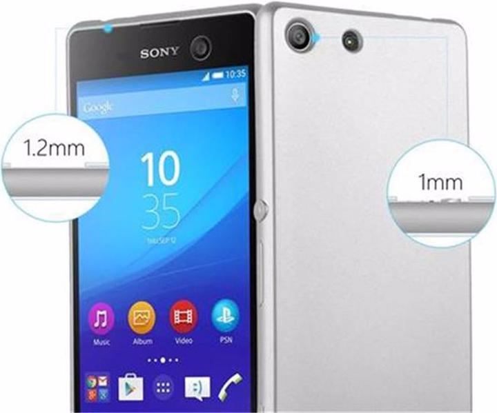 Produktbild Cadorabo TPU Matt Metallic Cover (Sony Xperia M5)