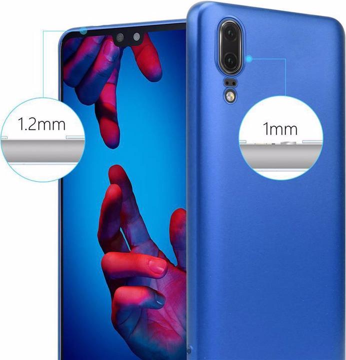 Image du produit Cadorabo Couverture métallique mate TPU (Cubot P20)