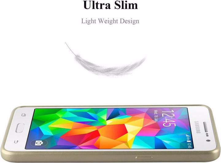 Actual product image Cadorabo TPU Matt Metallic Cover (Samsung Galaxy Grand Prime)