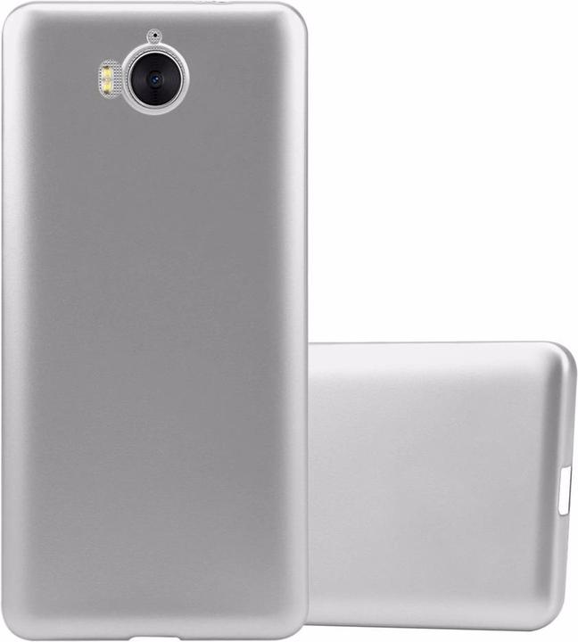 Actual product image Cadorabo TPU Matt Metallic Cover (Huawei Y6 (2017))