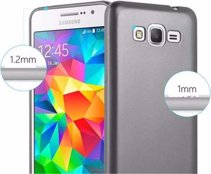 Actual product image Cadorabo TPU Matt Metallic Cover (Samsung Galaxy Grand Prime)