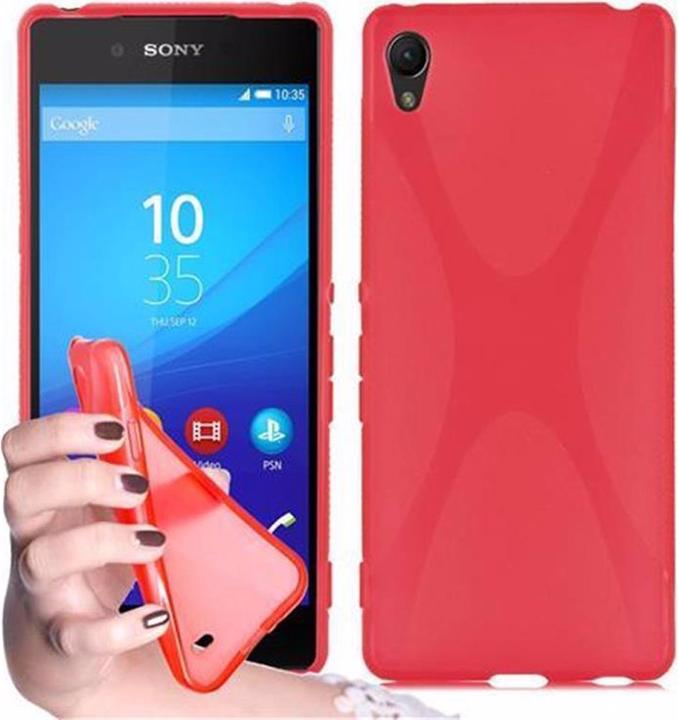 Actual product image Cadorabo TPU X-Line Cover (Sony Xperia Z4)