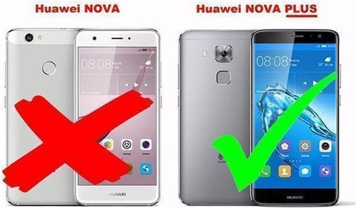 Actual product image Cadorabo TPU Matt Metallic Cover (Huawei Nova Plus)