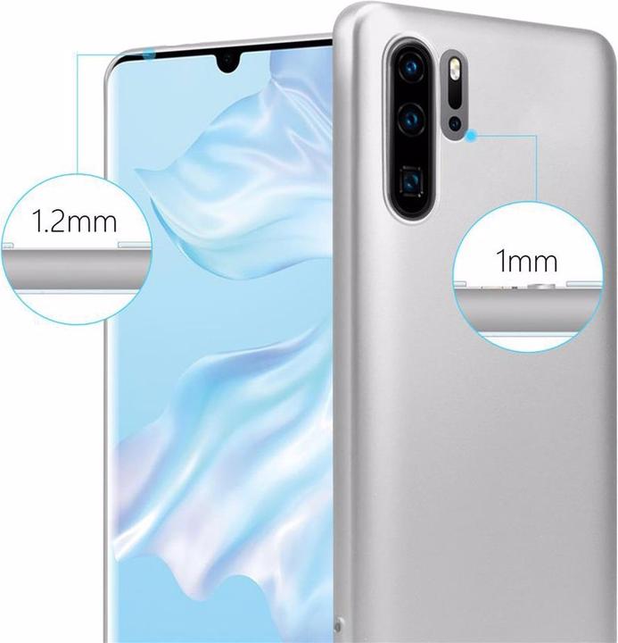 Image du produit Cadorabo Couverture métallique mate TPU (Huawei P30 Pro)