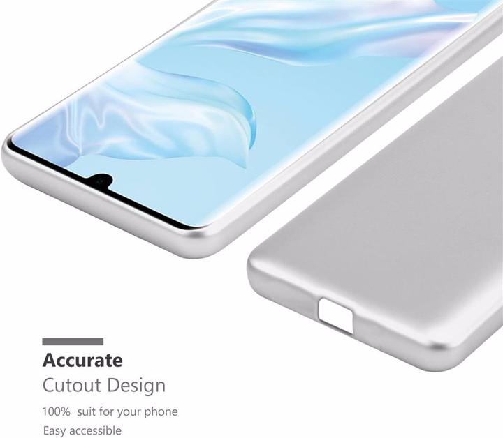 Image du produit Cadorabo Couverture métallique mate TPU (Huawei P30 Pro)