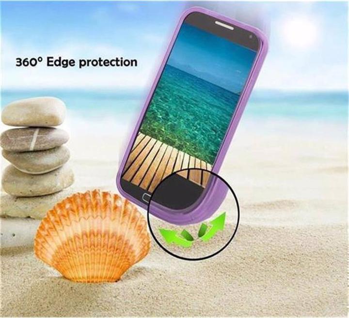 Actual product image Cadorabo TPU X-Line Cover (HTC Desire 826)