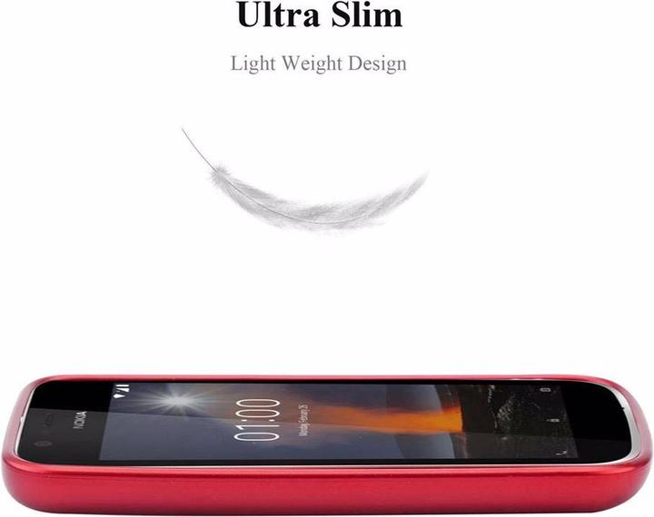 Image du produit Cadorabo Couverture métallique mate TPU (Nokia 1)