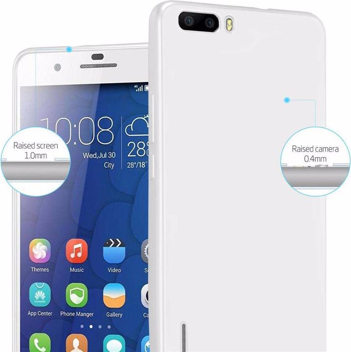 Image du produit Cadorabo Couverture métallique mate TPU (Apple iPhone 6 Plus)