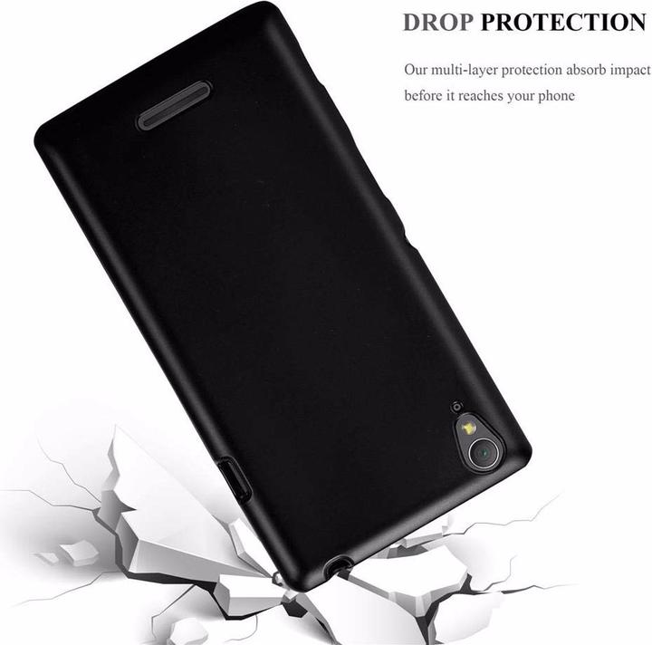 Image du produit Cadorabo Couverture métallique mate TPU (Sony Xperia T2 Ultra)