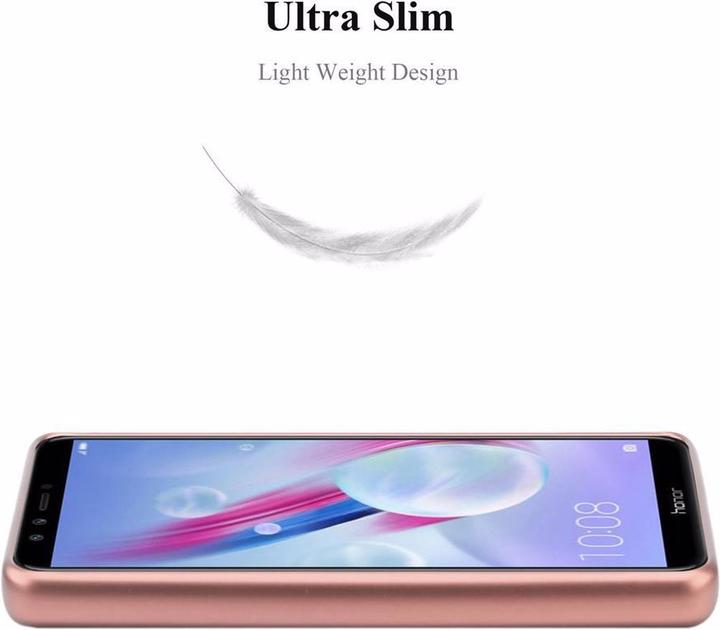Actual product image Cadorabo TPU Matt Metallic Cover (Honor 9 Lite)