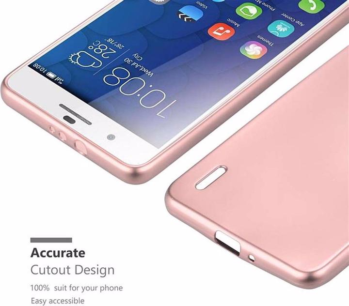 Actual product image Cadorabo TPU Matt Metallic Cover (Fee 6 Plus)
