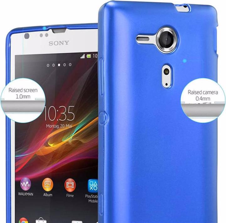 Image du produit Cadorabo Couverture métallique mate TPU (Sony Xperia SP)