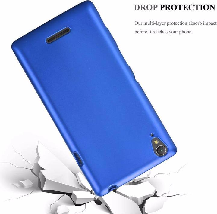 Actual product image Cadorabo TPU Matt Metallic Cover (Sony Xperia T2 Ultra)