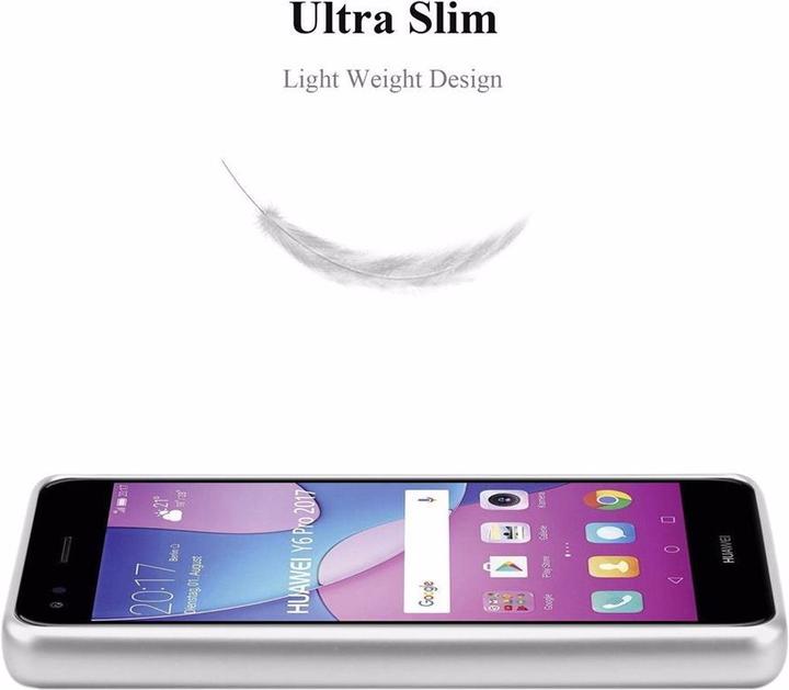 Image du produit Cadorabo Couverture métallique mate TPU (Huawei Y6 Pro (2017))