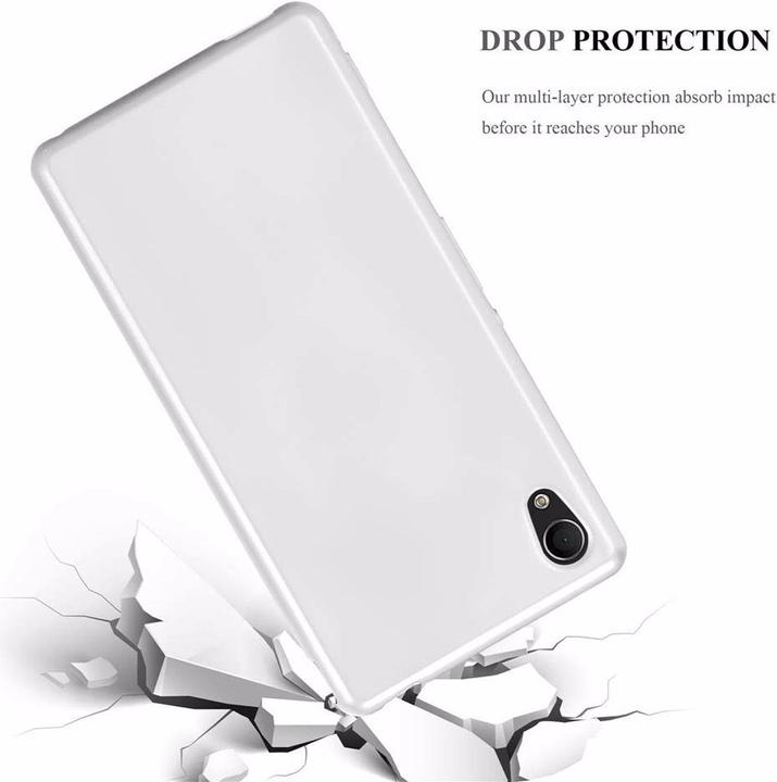 Image du produit Cadorabo Couverture métallique mate TPU (Sony Xperia M4 Aqua)