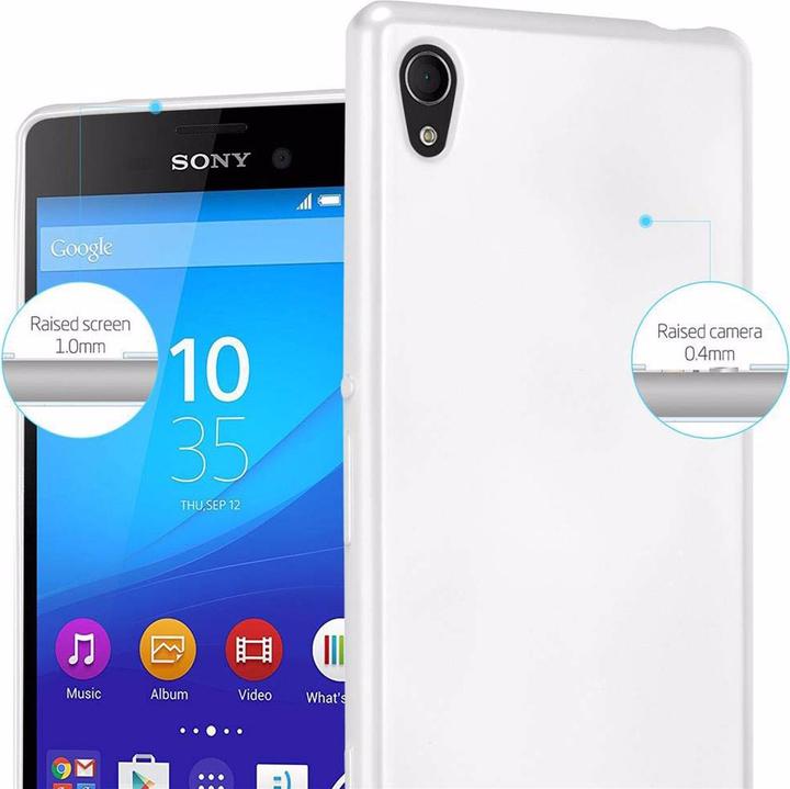 Image du produit Cadorabo Couverture métallique mate TPU (Sony Xperia M4 Aqua)