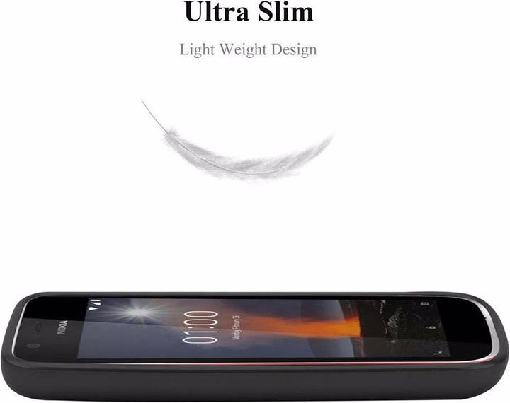Image du produit Cadorabo Couverture métallique mate TPU (Nokia 1)