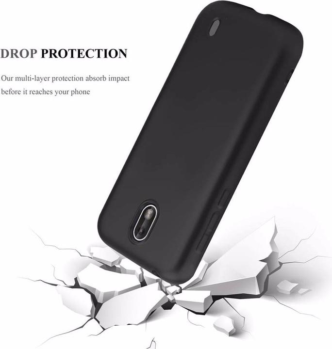 Image du produit Cadorabo Couverture métallique mate TPU (Nokia 1)