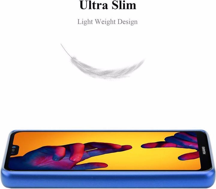 Image du produit Cadorabo Couverture métallique mate TPU (Huawei P20 Lite)
