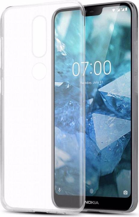 Actual product image Cadorabo TPU Ultra Slim AIR Cover (Nokia 7.1)