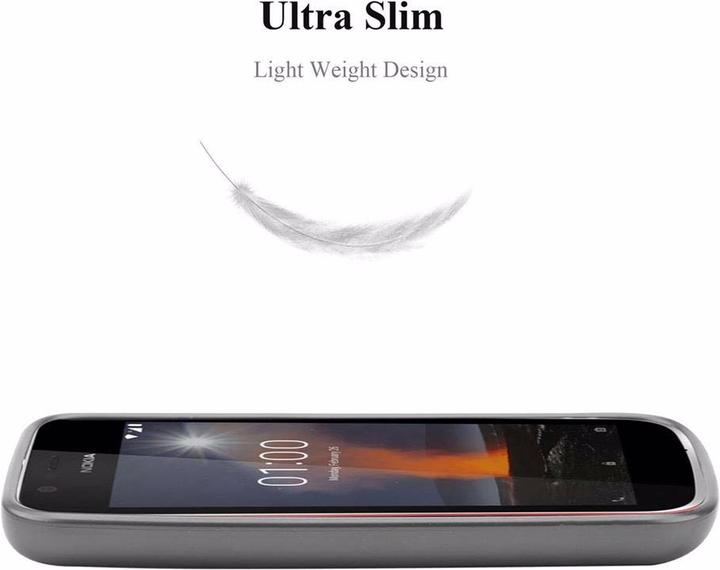 Actual product image Cadorabo TPU Matt Metallic Cover (Nokia 1)