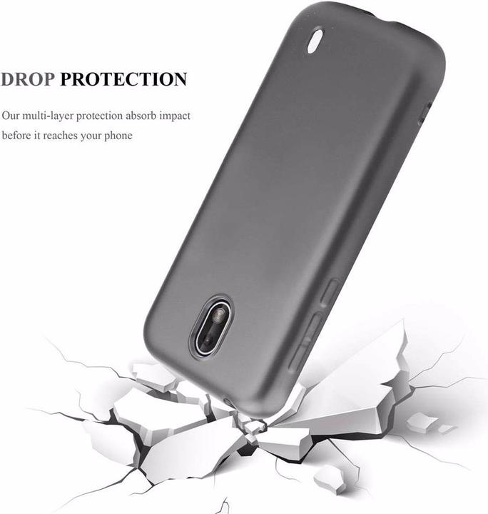 Actual product image Cadorabo TPU Matt Metallic Cover (Nokia 1)