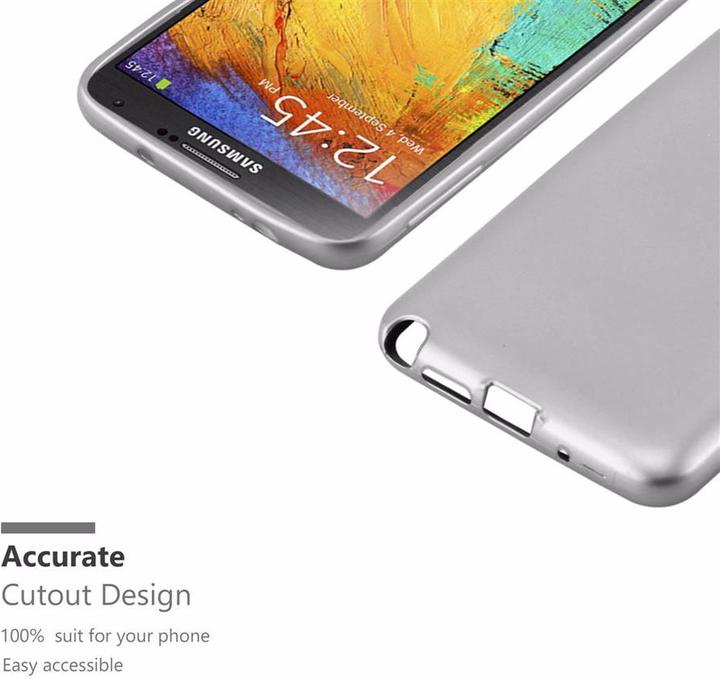Image du produit Cadorabo Couverture métallique mate TPU (Samsung Galaxy Note 3 Neo)