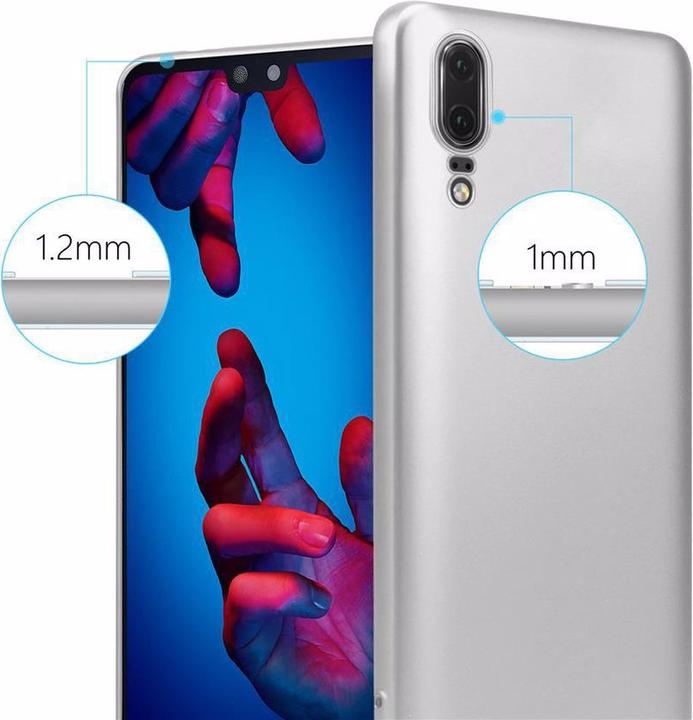 Actual product image Cadorabo TPU Matt Metallic Cover (Cubot P20)