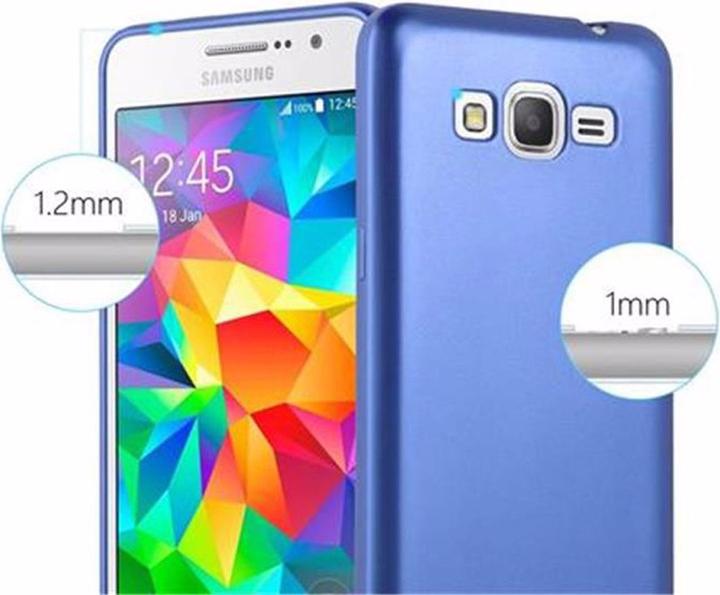 Actual product image Cadorabo TPU Matt Metallic Cover (Samsung Galaxy Grand Prime)