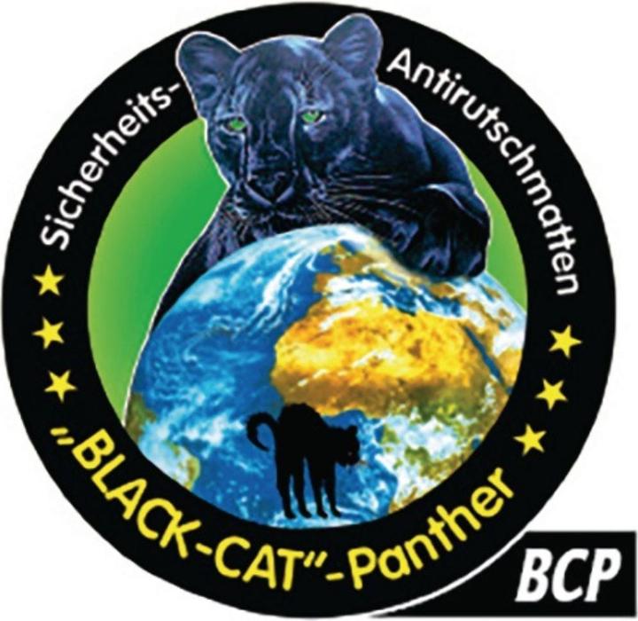 Produktbild Wado Sicherheitsantirutschmatte BLACK-CAT Panther -BCP- L0,6 m B0,8 m D4,5 mm 1 Matte (60 x 80 cm)