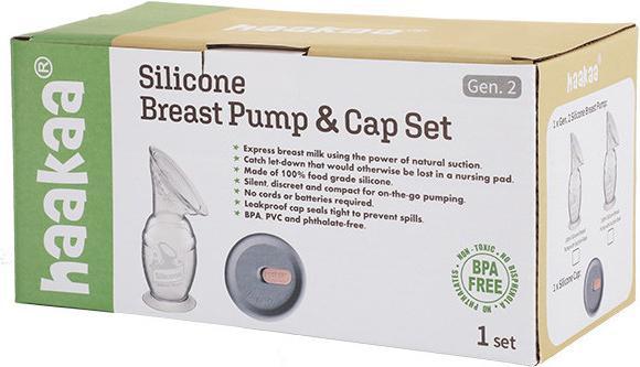 Actual product image Haakaa Breast pump with suction cup